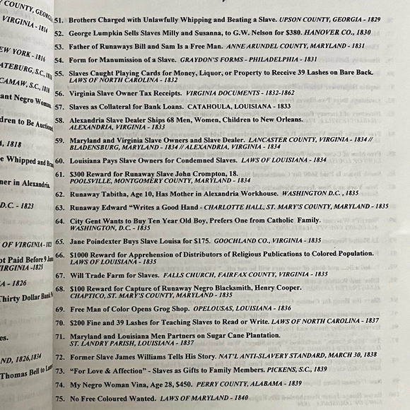 Slavery: A Look at History Through Primary Source Documents - Gray Cover - Picture 7 of 9